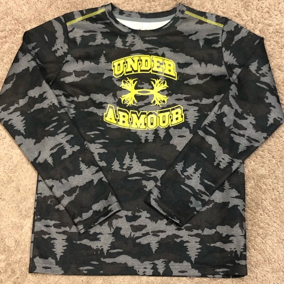 Boys Under Armour Camo Top - Picture 1 of 1